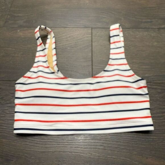 Old Navy Women’s Small Striped Swim Tank - Picture 1 of 3
